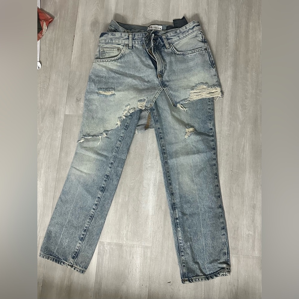 Zara straight leg jeans